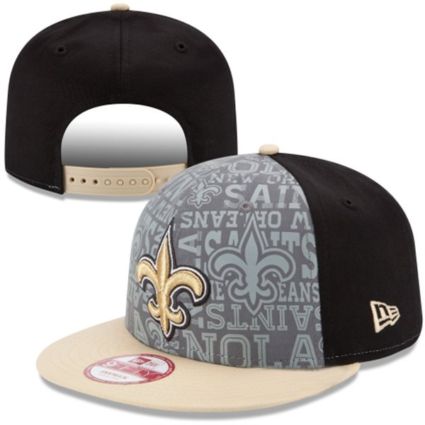 New Orleans Saints Snapback Hat XDF 0528